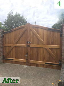 Hingham Gates Ltd - Before & After Gating Gallery