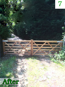 Hingham Gates Ltd - Before & After Gating Gallery