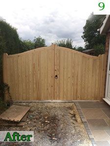 Hingham Gates Ltd - Before & After Gating Gallery