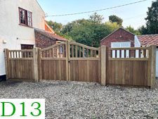 Hingham Gates Ltd - Gates With Matching Fencing