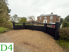 Hingham Gates Ltd - Gates With Matching Fencing